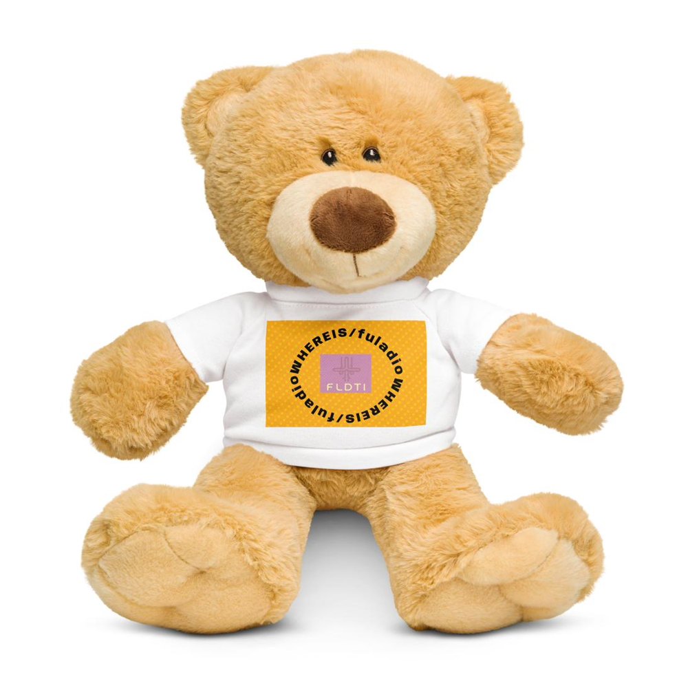 WHEREIS/fuladio — collectible teddy bear, US only